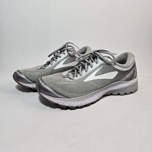 Brooks Ghost 10 Silver Gray Womens Size 11 Medium Running Shoe Walking